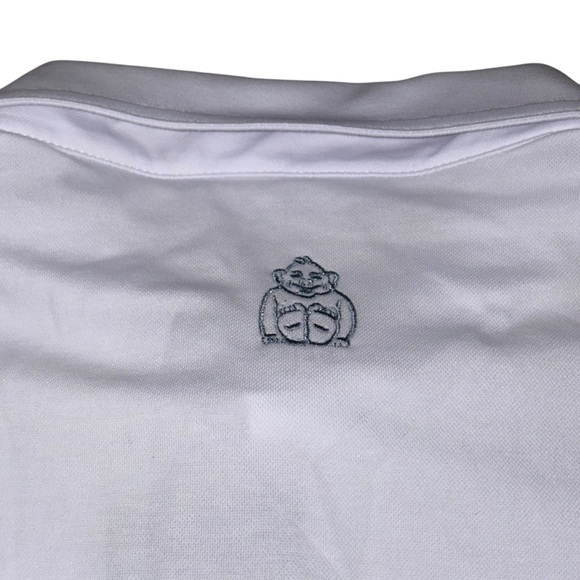 Travis Mathew Coastal Chest Stripe Polo Size Medium White New w/ Tags - Picture 14 of 16